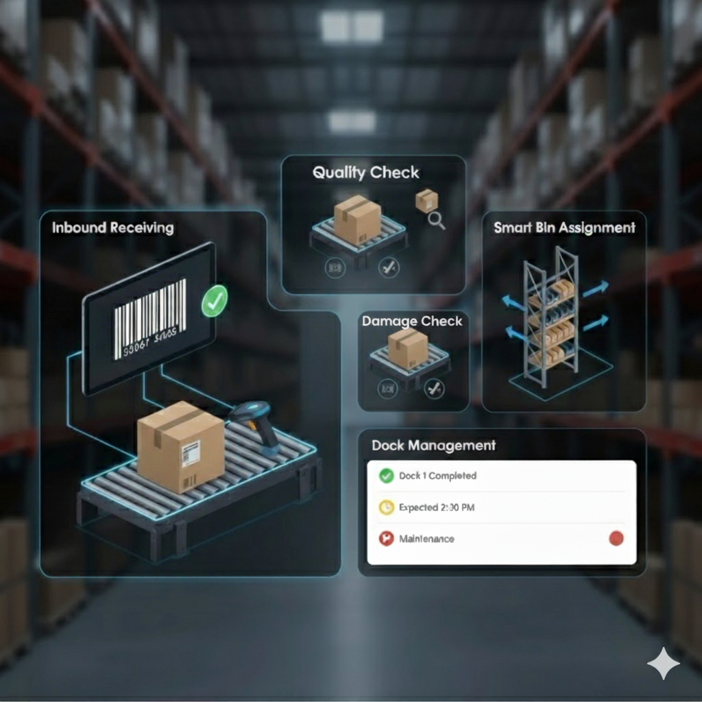 ChannelxPro Putaway Task Management Dashboard - Professional warehouse operations with task assignment, location tracking, and quality control workflows